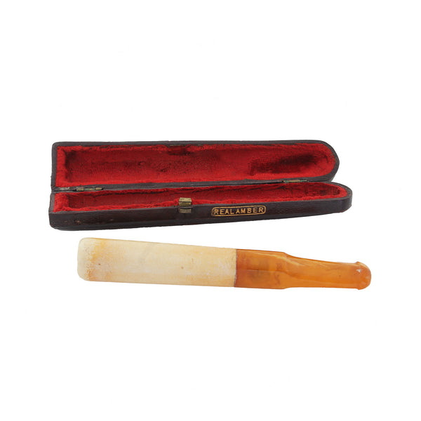 An austrian cheroot with original box amber