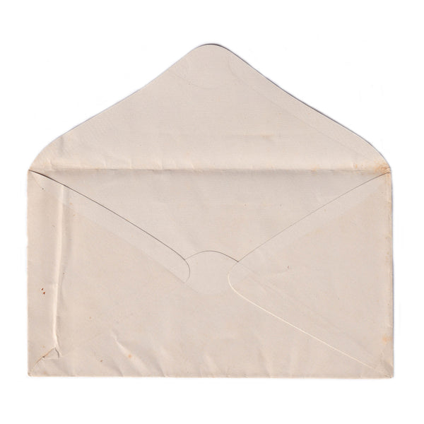 An old precription envelope with motif coat of arms