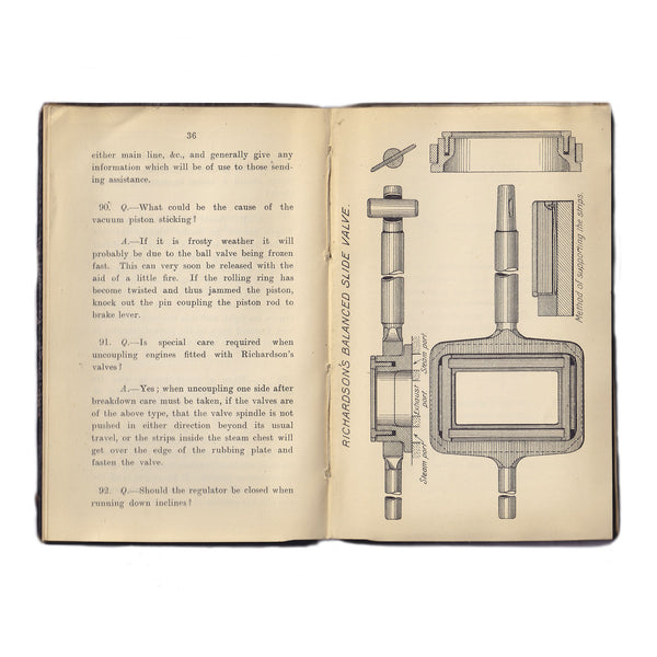 Questions for Enginemen and Fireman book dated 1910 first edition