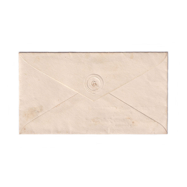 A lovely old prescription envelope from Good Chemist in 1874