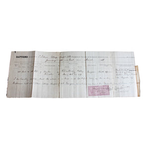 An old document certificate franklin st johns college dated 1895