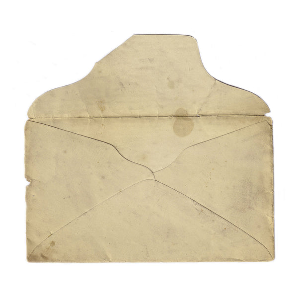 An antique prescription and envelope with typed and written detail