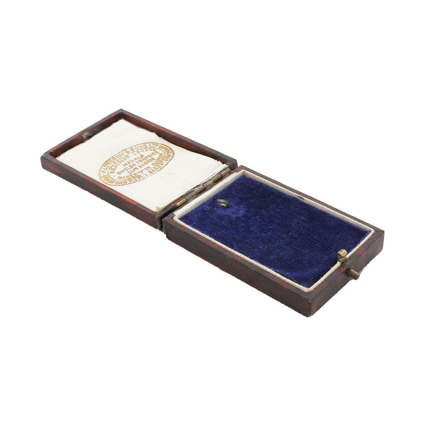 A wonderful vintage badge and medal display box by Fattorini & Sons