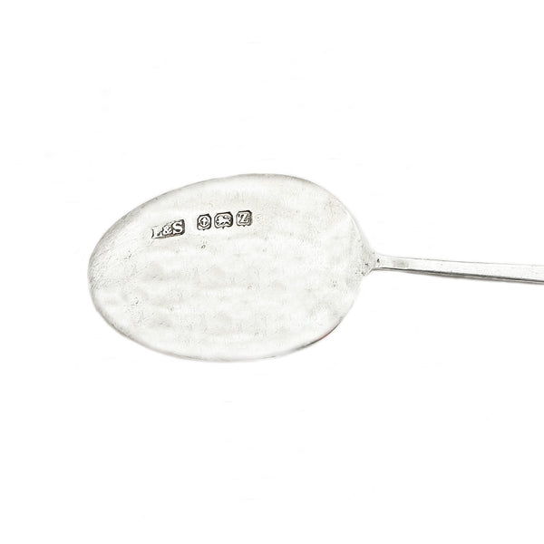 A secondhand 1924 silver spoon with initials and golf design